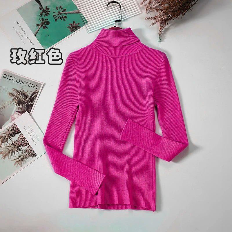 Simple turtleneck sweaterAzizaK