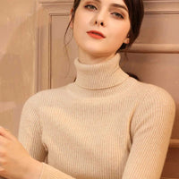 Simple turtleneck sweaterAzizaK