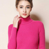 Simple turtleneck sweaterAzizaK