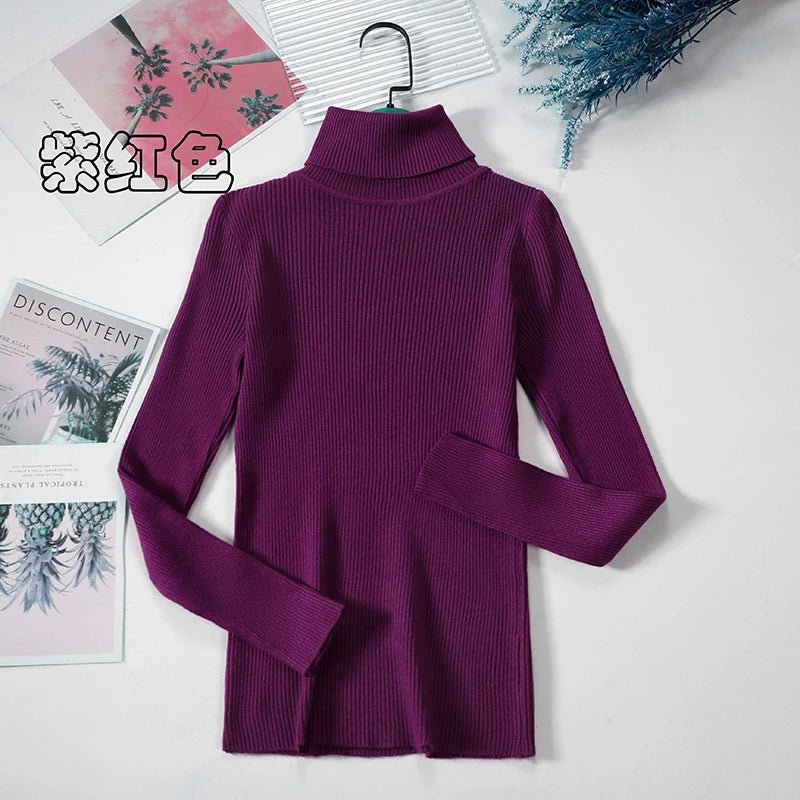 Simple turtleneck sweaterAzizaK