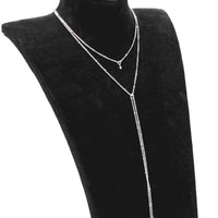 Single chain gold and silver choker necklaceAzizaK