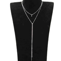 Single chain gold and silver choker necklaceAzizaK