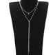Single chain gold and silver choker necklaceAzizaK