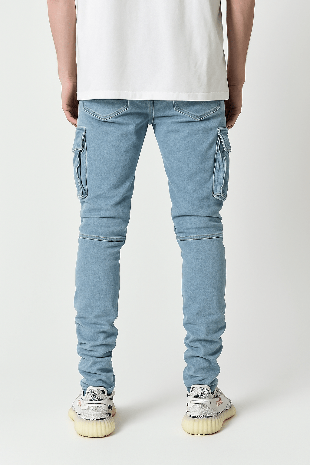 Slim Fit Cargo Jeans – Urban Street StyleAzizaK