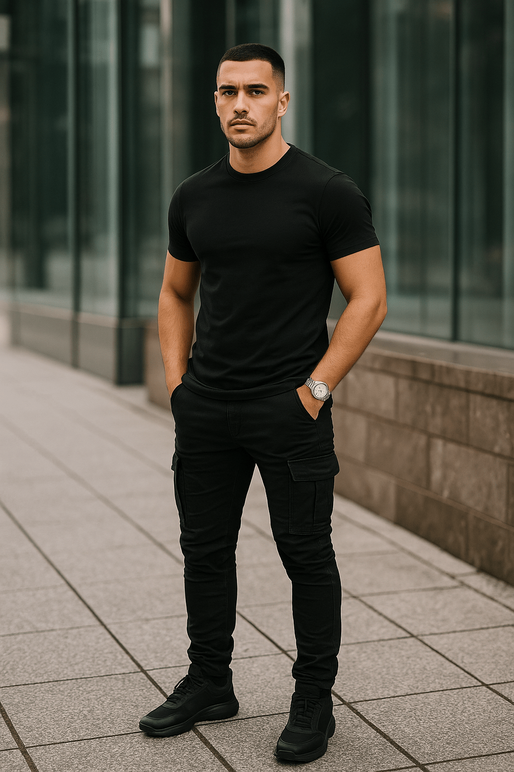 Slim Fit Cargo Jeans – Urban Street StyleAzizaK