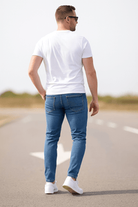Slim Fit Vintage Wash JeansAzizaK