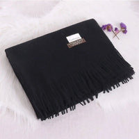 Soft and warm cashmere scarfAzizaK