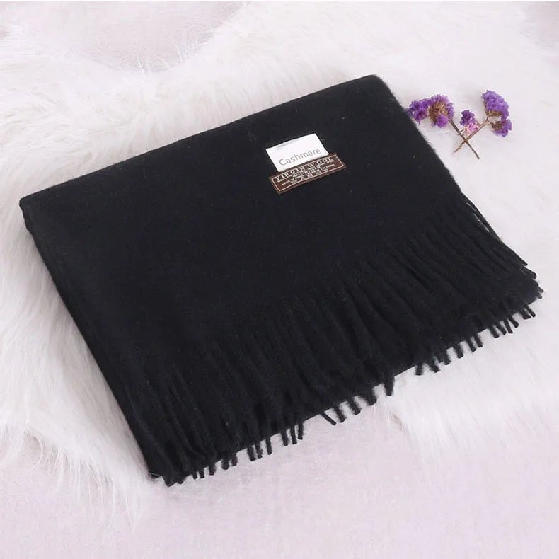 Soft and warm cashmere scarfAzizaK