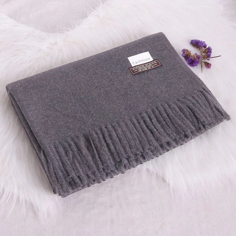 Soft and warm cashmere scarfAzizaK