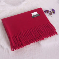 Soft and warm cashmere scarfAzizaK