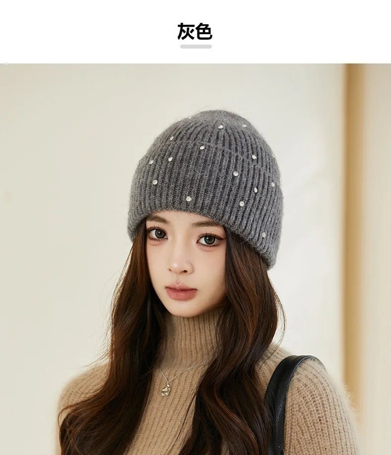 Soft and warm rabbit fur hatAzizaK