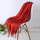 Solid Cashmere ScarfAzizaK