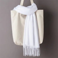 Solid Cashmere ScarfAzizaK