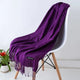 Solid Cashmere ScarfAzizaK