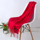 Solid Cashmere ScarfAzizaK