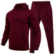 Solid Color Hooded Jackets + PantsAzizaK