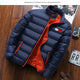 Solid Stand Collar CoatsAzizaK