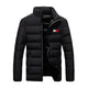Solid Stand Collar CoatsAzizaK