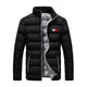 Solid Stand Collar CoatsAzizaK
