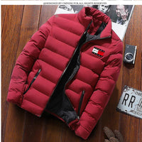 Solid Stand Collar CoatsAzizaK