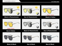 Square Aluminum Sunglasses UV400AzizaK