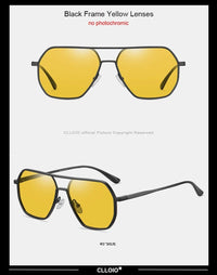 Square Aluminum Sunglasses UV400AzizaK