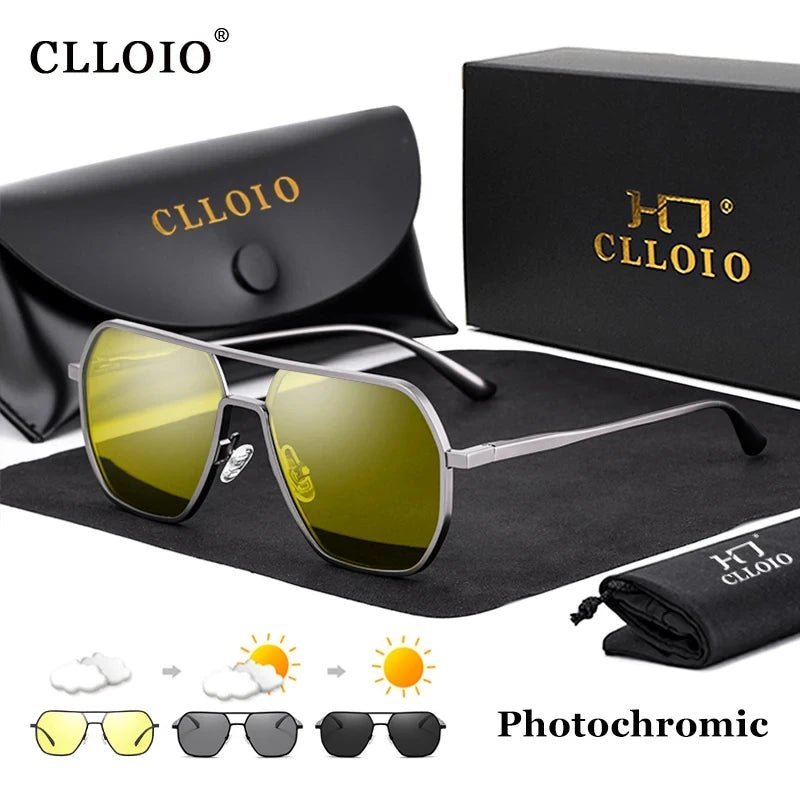 Square Aluminum Sunglasses UV400AzizaK