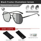 Square Aluminum Sunglasses UV400AzizaK