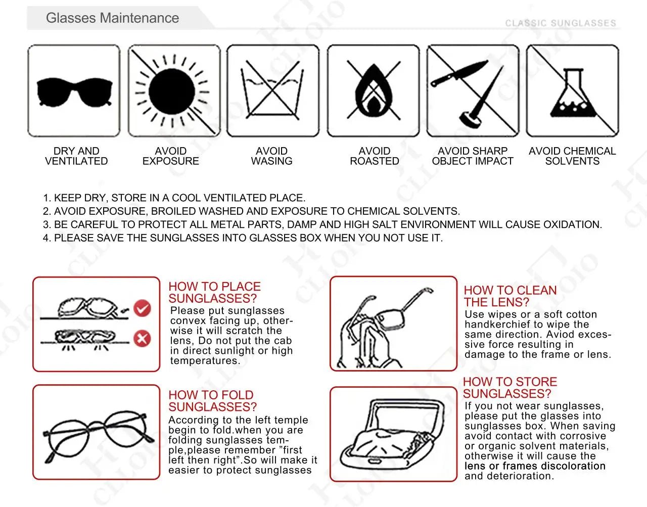 Square Aluminum Sunglasses UV400AzizaK
