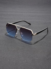 square glasses with metal frameAzizaK