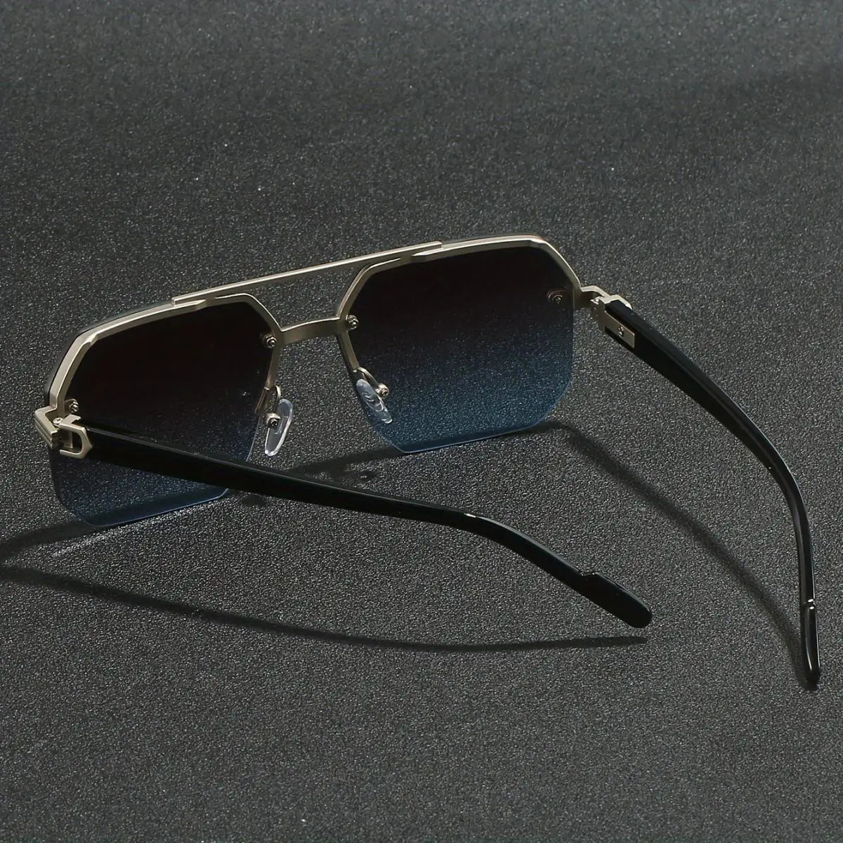 square glasses with metal frameAzizaK