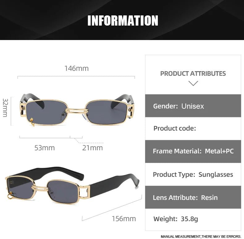 Square punk sunglassesAzizaK