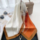 Square silk scarf with flowersAzizaK