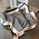 Square silk scarf with flowersAzizaK