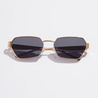 Square sunglasses with metal frames, UV400AzizaK