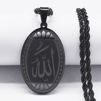 Stainless steel necklace with pendantAzizaK