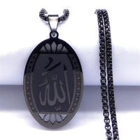 Stainless steel necklace with pendantAzizaK