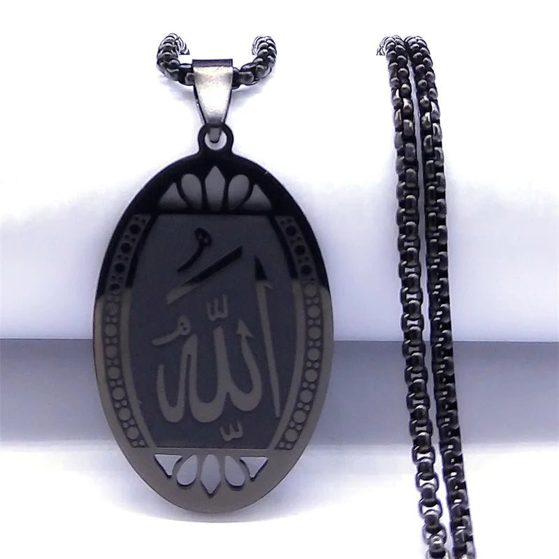 Stainless steel necklace with pendantAzizaK