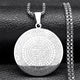 Stainless steel necklace with pendantAzizaK