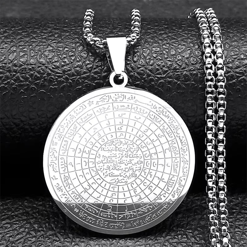Stainless steel necklace with pendantAzizaK