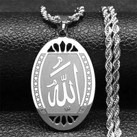 Stainless steel necklace with pendantAzizaK