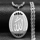 Stainless steel necklace with pendantAzizaK