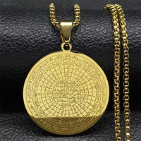Stainless steel necklace with pendantAzizaK
