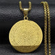 Stainless steel necklace with pendantAzizaK