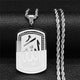 Stainless steel necklace with pendantAzizaK