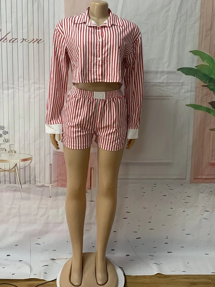 Striped 2 - Piece SetAzizaK