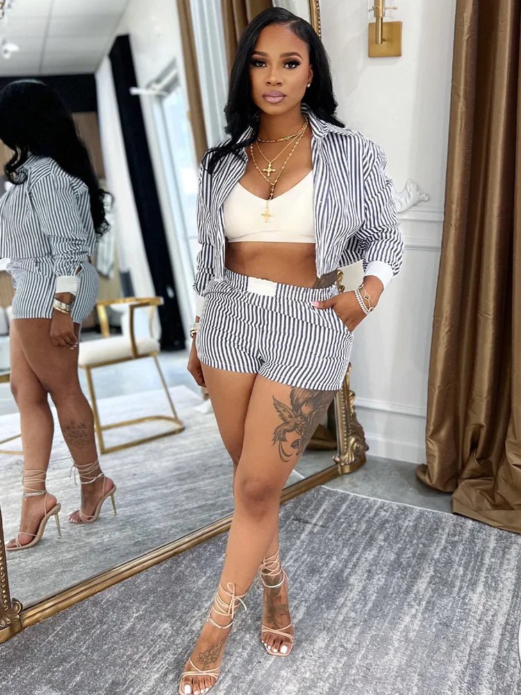 Striped 2 - Piece SetAzizaK