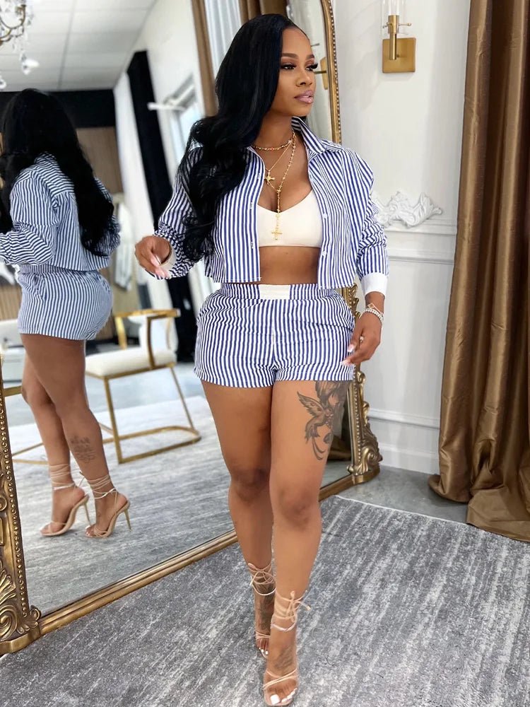 Striped 2 - Piece SetAzizaK