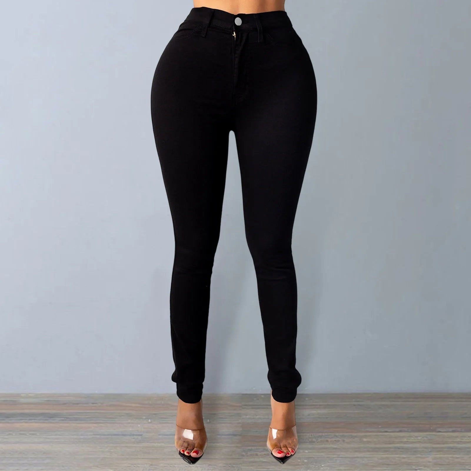 Stylish cotton denim jeansAzizaK