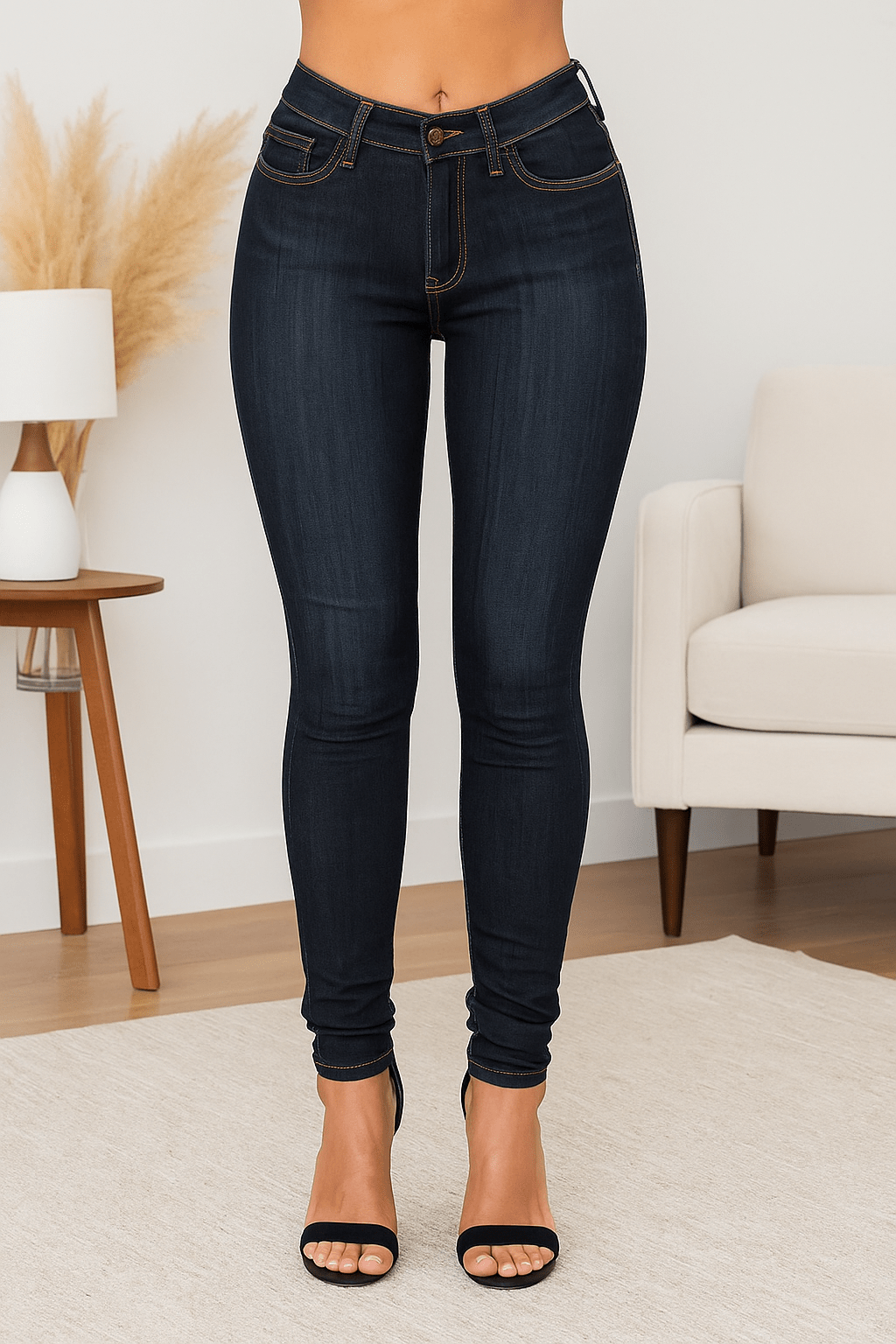 Stylish cotton denim jeansAzizaK